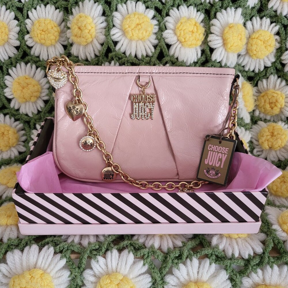 Juicy Couture Pink Leather Small Bag